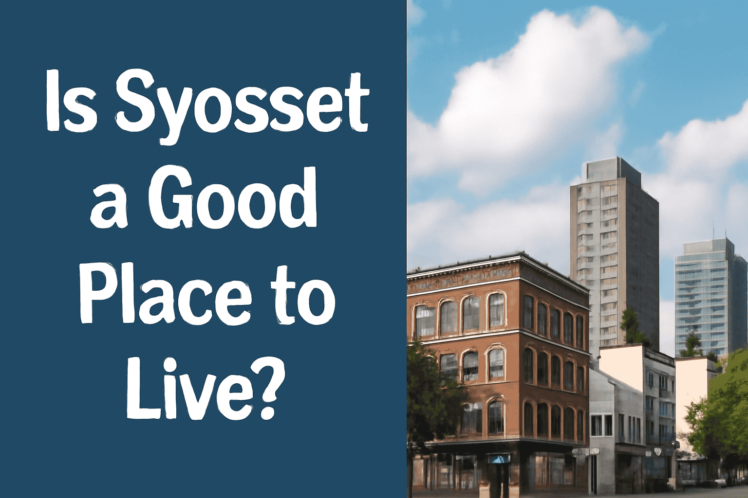 Is Syosset a Good Place to Live