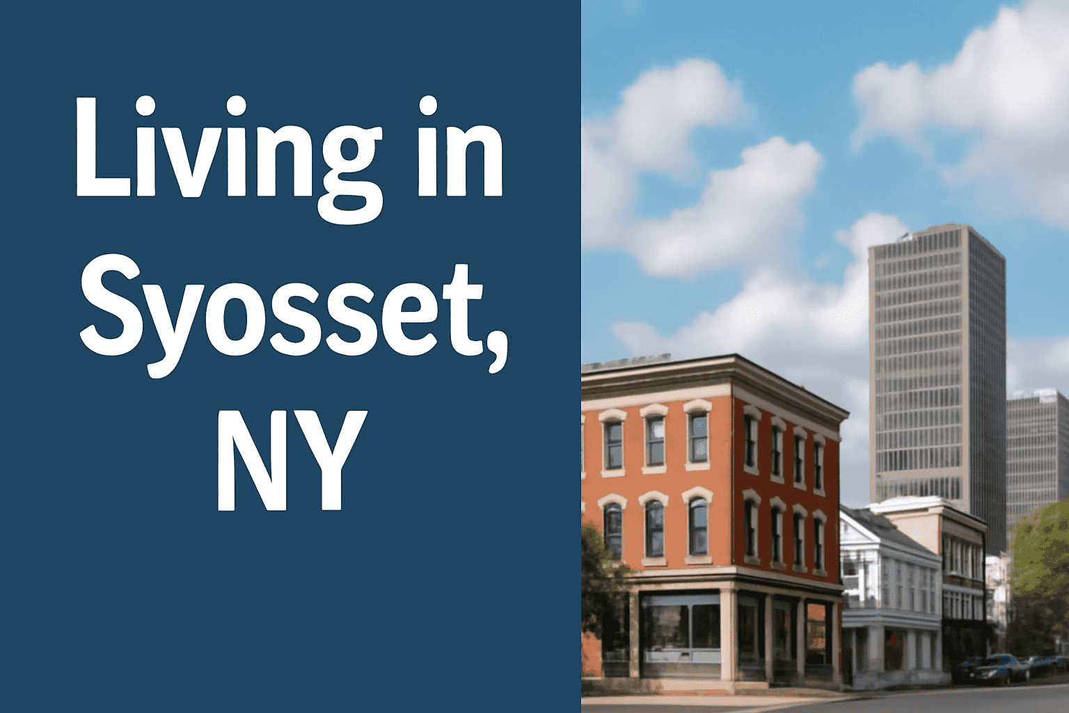 Living in Syosset, NY